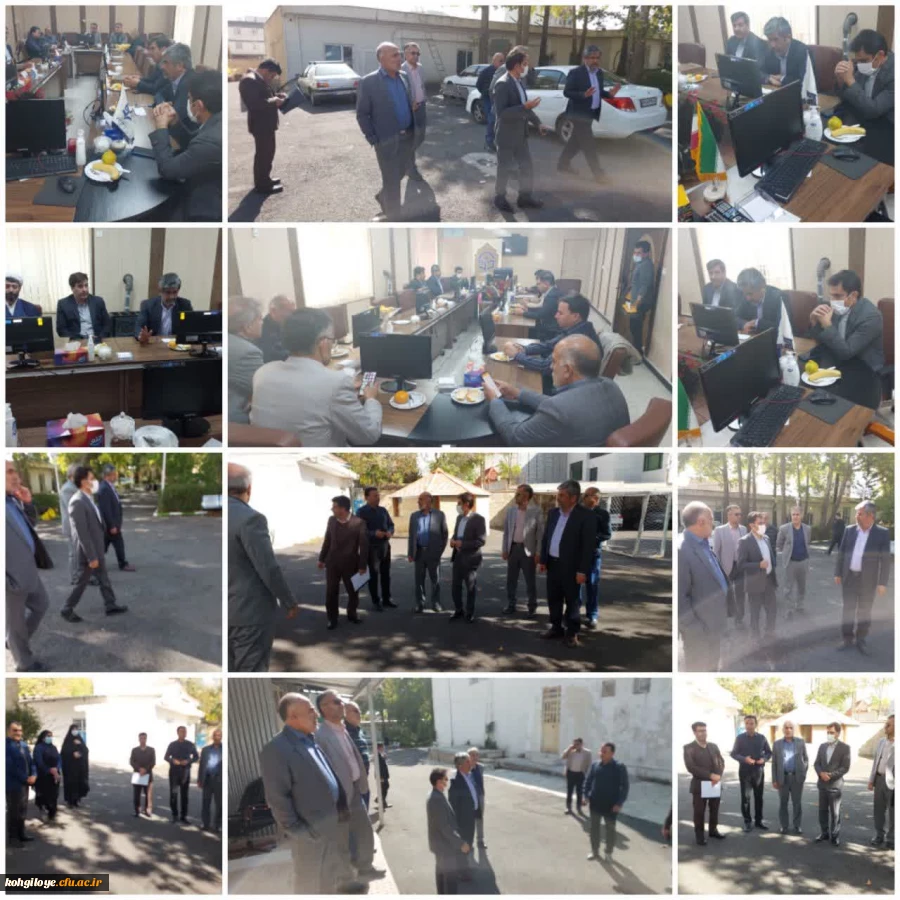 نشست سرپرست امور پردیس های استان با هیئت رئیسه دانشگاه آزاد  اسلامی 3