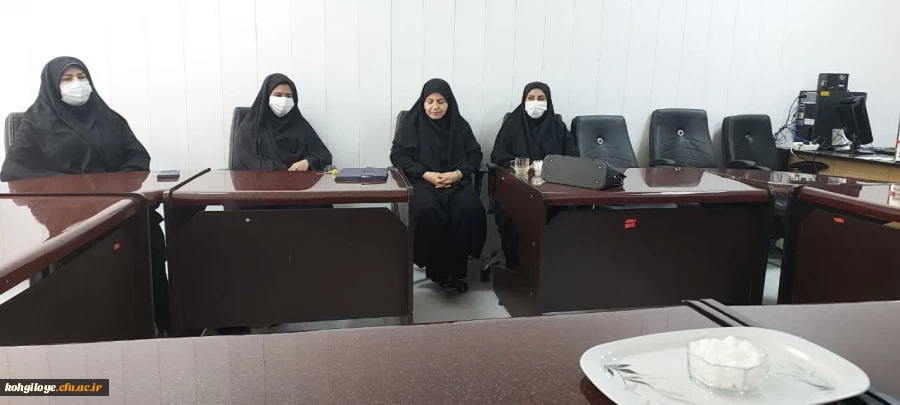 جلسه تودیع و معارفه معاونان آموزشی و فرهنگی و پژوهشی پیشین و فعلی پردیس دخترانه کوثر یاسوج- 5 دی ماه ۱۴٠۱ 3