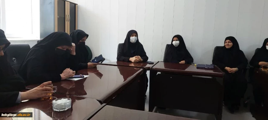 جلسه تودیع و معارفه معاونان آموزشی و فرهنگی و پژوهشی پیشین و فعلی پردیس دخترانه کوثر یاسوج- 5 دی ماه ۱۴٠۱ 4