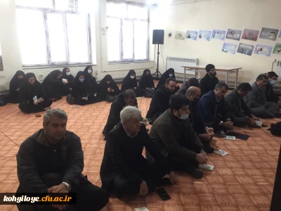 برگزاری مراسم عزاداری شهادت حضرت فاطمه زهرا (س)  در پردیس کوثر  به روایت تصویر