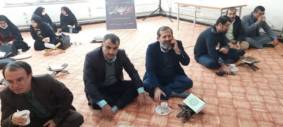 برگزاری مراسم بزرگداشت سالگرد شهادت سردار سلیمانی و رحلت علامه مصباح 3