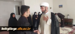 دیدار مسئولان و کارکنان دانشگاه فرهنگیان با خانواده شهید خسروانی 6