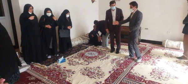 دیدار مسئولان و کارکنان دانشگاه فرهنگیان با خانواده شهید خسروانی 7