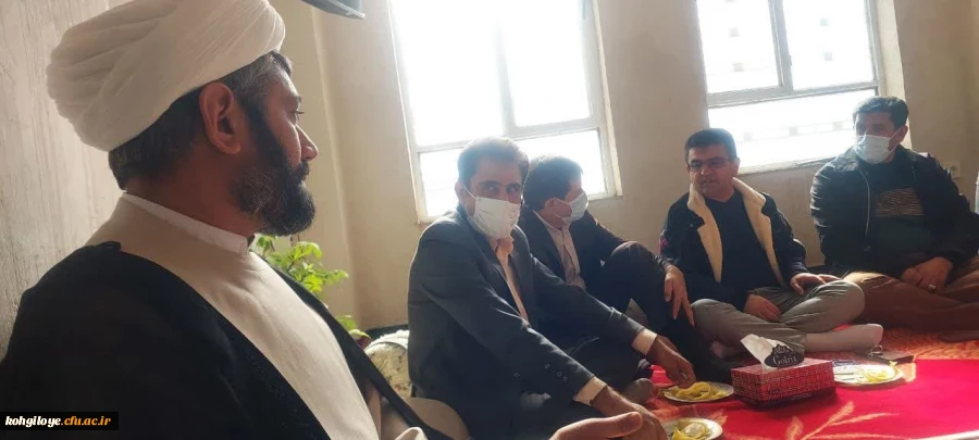 دیدار مسئولان و کارکنان دانشگاه فرهنگیان با خانواده شهید خسروانی 10