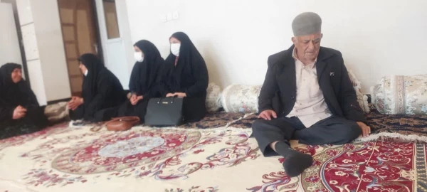 دیدار مسئولان و کارکنان دانشگاه فرهنگیان با خانواده شهید خسروانی 11