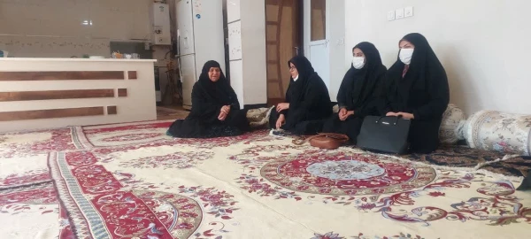 دیدار مسئولان و کارکنان دانشگاه فرهنگیان با خانواده شهید خسروانی 13