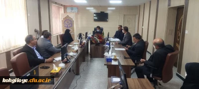 برگزاری جلسه شورای پژوهش دانشگاه فرهنگیان استان