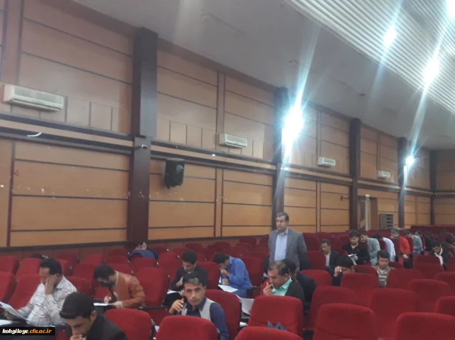 برگزاری آزمون جبرای مهارت آموزان ماده28 در دانشگاه فرهنگیان استان کهگیلویه و بویراحمد 3