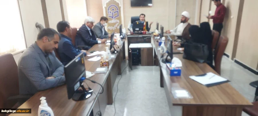 برگزاری اولین جلسه شورای اداری دانشگاه فرهنگیان استان در سال1402 2