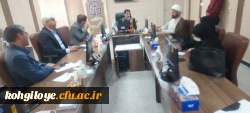 برگزاری اولین جلسه شورای اداری دانشگاه فرهنگیان استان در سال1402 3