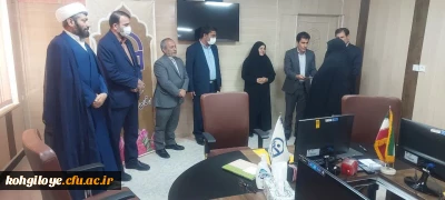 با حضور دکتر رحیمی انجام شد:

آیین معارفه مدیر اداره حراست دانشگاه فرهنگیان استان