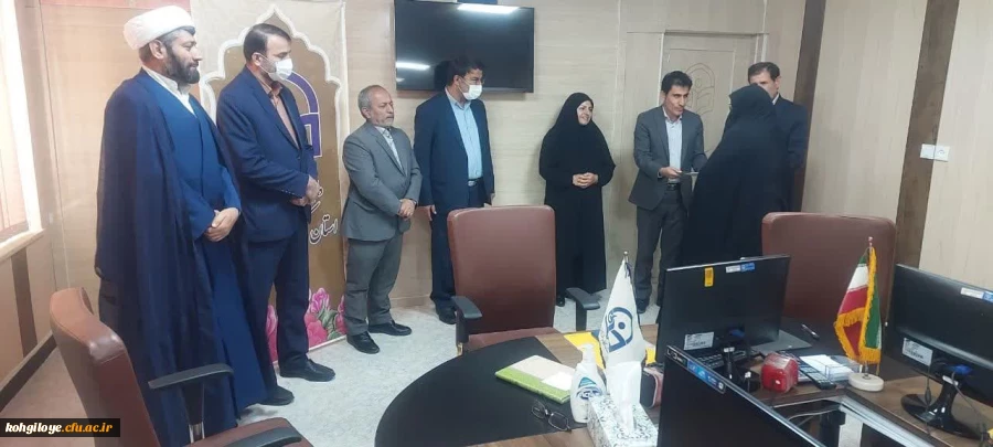 با حضور دکتر رحیمی انجام شد:
آیین معارفه مدیر اداره حراست دانشگاه فرهنگیان استان 2