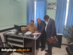 بازدید مدیرکل آموزش و پرورش استان کهگیلویه و بویراحمد از فرآیند ارزیابی تکمیلی متعهدین خدمت ورودی ۱۴۰۲ 3