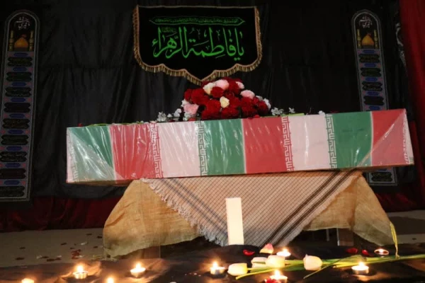 آیین استقبال از شهید گمنام تازه تفحص شده دفاع مقدس
 2