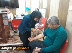 پویش ملی غربالگری دیابت و فشار خون در دانشگاه فرهنگیان استان کهگیلویه و بویراحمد 4