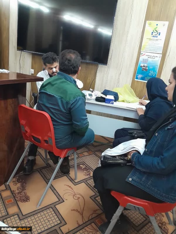 پویش ملی غربالگری دیابت و فشار خون در دانشگاه فرهنگیان استان کهگیلویه و بویراحمد 4