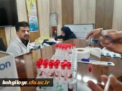 پویش ملی غربالگری دیابت و فشار خون در دانشگاه فرهنگیان استان کهگیلویه و بویراحمد 6