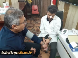 پویش ملی غربالگری دیابت و فشار خون در دانشگاه فرهنگیان استان کهگیلویه و بویراحمد 7