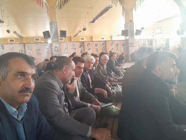 شرکت مدیریت ،کارکنان ، اساتید، دانشجویان دانشگاه فرهنگیان در مراسم یوم الله 9 دی در مصلی یاسوج 3