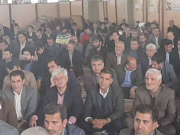 شرکت مدیریت ،کارکنان ، اساتید، دانشجویان دانشگاه فرهنگیان در مراسم یوم الله 9 دی در مصلی یاسوج 6