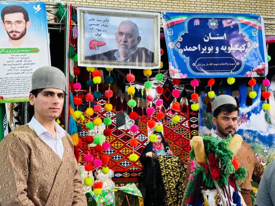 درخشش دانشجو معلمان استان کهگیلویه و بویراحمد در جشنواره اقوام سراسر کشور 8