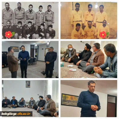 امروز فضیلت زنده نگه داشتن یاد شهدا کمتر از شهادت نیست . 

             به مناسبت روز شهید 
دیدار مسئولین و کارکنان دانشگاه فرهنگیان با خانواده شهید نظری 