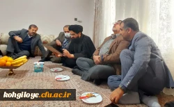دیدار مسئولین و کارکنان دانشگاه فرهنگیان با خانواده شهید نظری  6