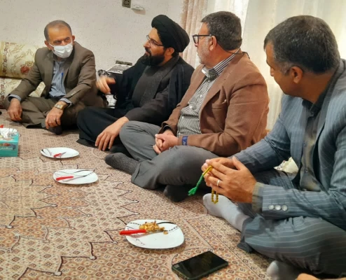 دیدار مسئولین و کارکنان دانشگاه فرهنگیان با خانواده شهید نظری  9