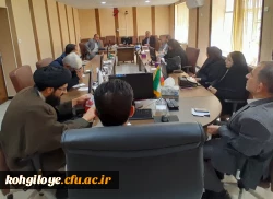 برگزاری جلسه هیئت رئیسه دانشگاه فرهنگیان استان کهگیلویه و بویراحمد 3
