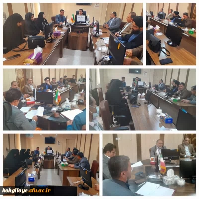  برگزاری جلسه شورای فرهنگی – اجتماعی فروردین ماه 1403