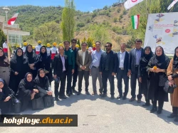 بازدید دانشجویان کارشناسی نا پیوسته دانشگاه فرهنگیان استان کهگیلویه و بویراحمد از دوازدهمین المپیاد آماد وحضور کلاسهای هلال احمر 3