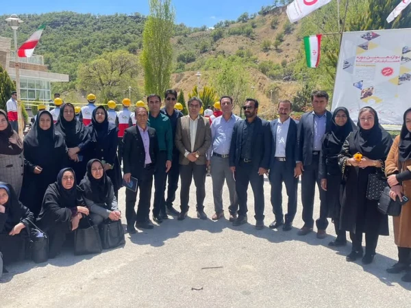 بازدید دانشجویان کارشناسی نا پیوسته دانشگاه فرهنگیان استان کهگیلویه و بویراحمد از دوازدهمین المپیاد آماد وحضور کلاسهای هلال احمر 3