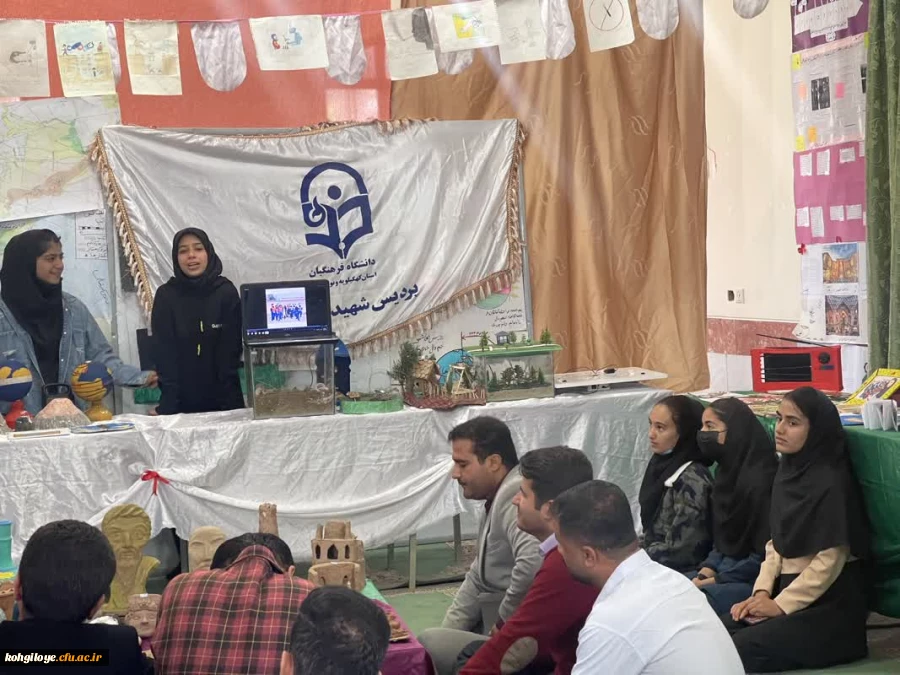 نمایشگاه دست ساخت های دانش آموزان 2