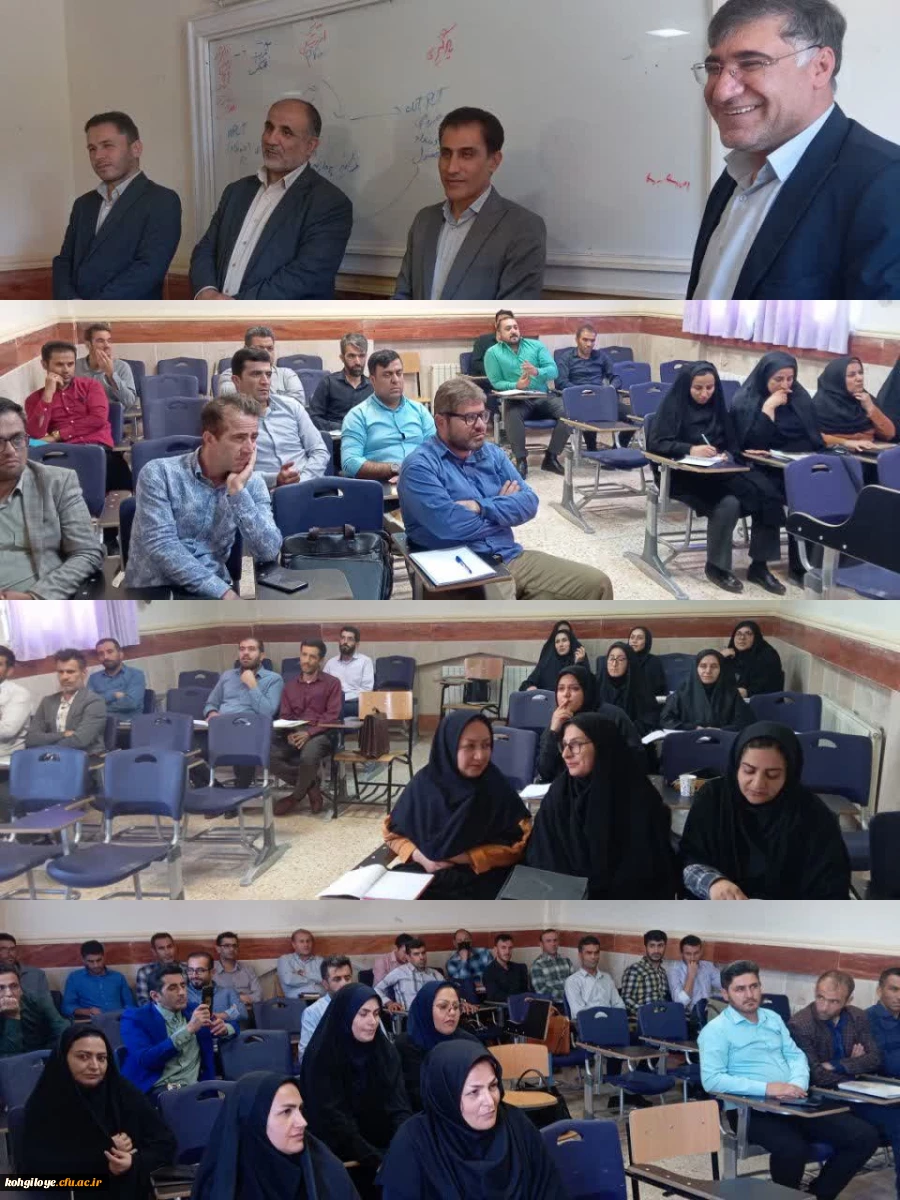 بازدید ریاست دانشگاه فرهنگیان استان کهگیلویه و بویراحمد از دوره مهارت آموزی سری دوازدهم 2