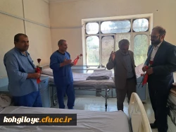 دیدار مسئولان دانشگاه فرهنگیان استان کهگیلویه و بویراحمد با جانبازان جنگ تحمیلی هشت سال دفاع مقدس 3