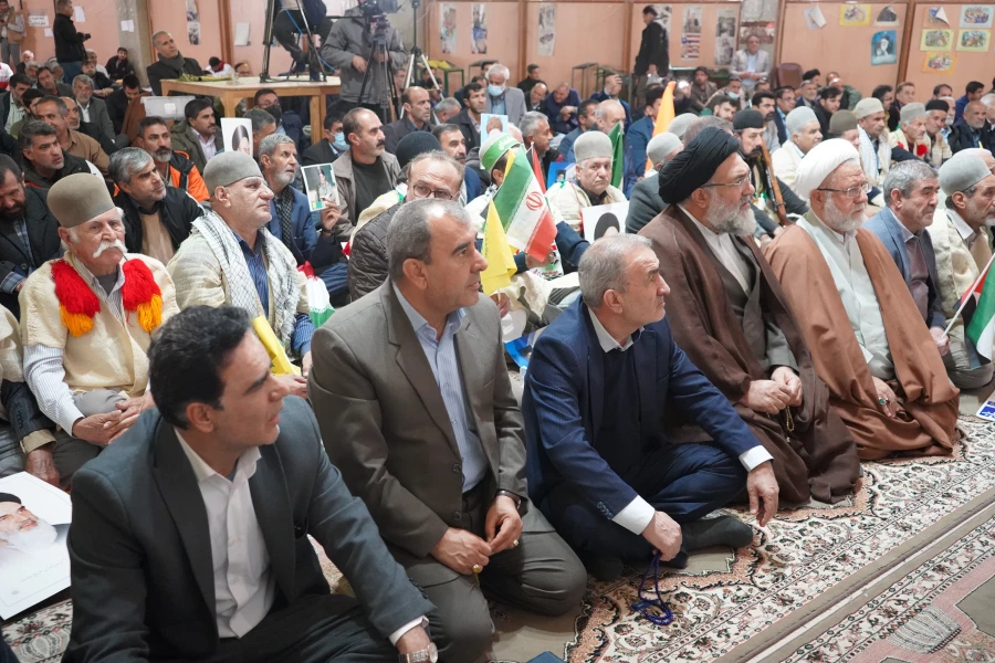 مراسم بزرگ داشت حماسه 9 دی 12