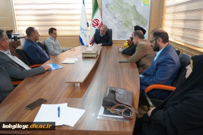 جلسه هیات امنا دانشگاه فرهنگیان استان کهگیلویه و بویراحمد