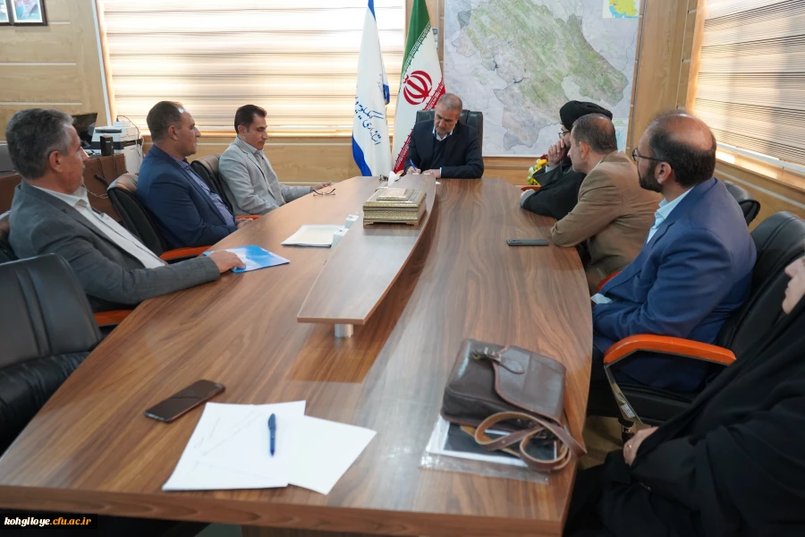 جلسه هیات امنا دانشگاه فرهنگیان استان کهگیلویه و بویراحمد 5