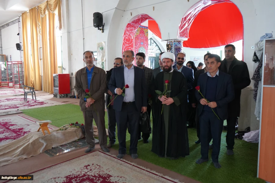 مراسم روز ملی روز شهید در گلزار شهدای شهر یاسوج 8