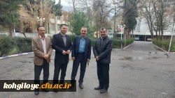 بازدید دکتر فرهاد علی پور معاونت محترم آموزشی و تحصیلات تکمیلی دانشگاه فرهنگیان از پردیس های استان کهگیلویه و بویراحمد 7