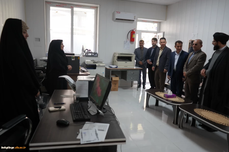 دیدار نوروزی رئیس دانشگاه فرهنگیان استان کهگیلویه و بویراحمد با کارکنان ، اساتید و اعضای هیئت علمی دانشگاه و دانشجویان پردیس های شهید ایزد پناه و کوثر 2