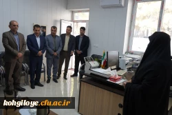 دیدار نوروزی رئیس دانشگاه فرهنگیان استان کهگیلویه و بویراحمد با کارکنان ، اساتید و اعضای هیئت علمی دانشگاه و دانشجویان پردیس های شهید ایزد پناه و کوثر 3