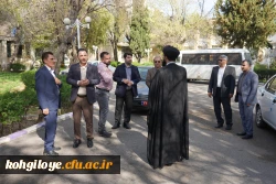 دیدار نوروزی رئیس دانشگاه فرهنگیان استان کهگیلویه و بویراحمد با کارکنان ، اساتید و اعضای هیئت علمی دانشگاه و دانشجویان پردیس های شهید ایزد پناه و کوثر 5