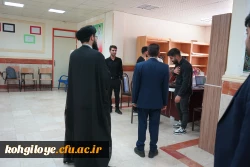 دیدار نوروزی رئیس دانشگاه فرهنگیان استان کهگیلویه و بویراحمد با کارکنان ، اساتید و اعضای هیئت علمی دانشگاه و دانشجویان پردیس های شهید ایزد پناه و کوثر 7