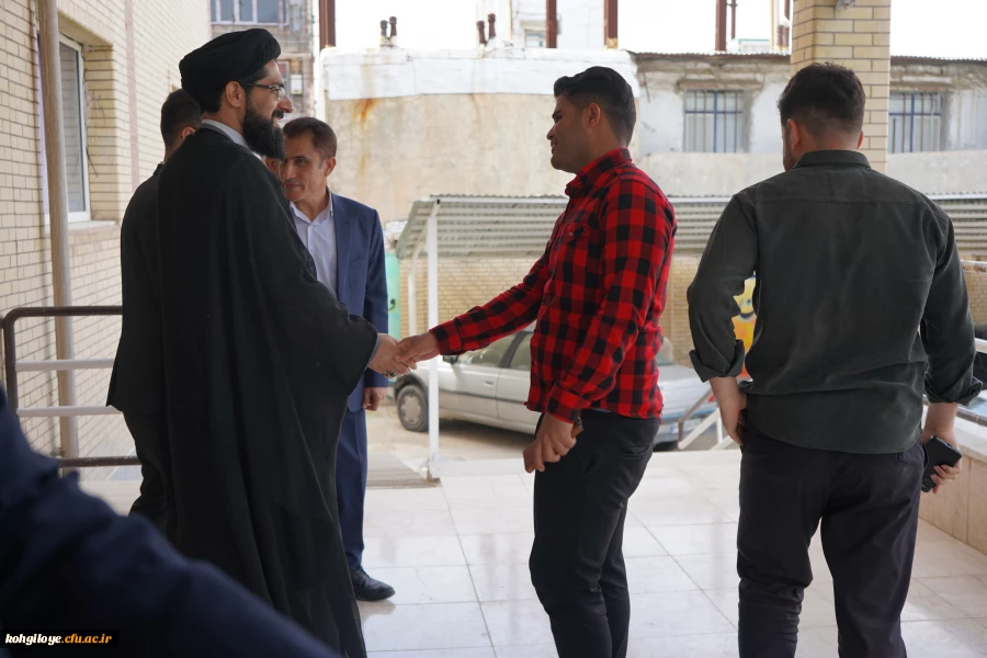 دیدار نوروزی رئیس دانشگاه فرهنگیان استان کهگیلویه و بویراحمد با کارکنان ، اساتید و اعضای هیئت علمی دانشگاه و دانشجویان پردیس های شهید ایزد پناه و کوثر 11