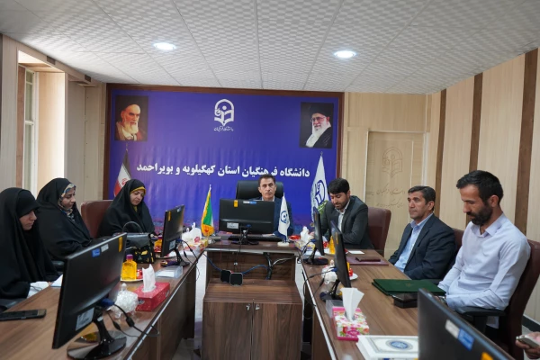 آیین تکریم و معارفه مسئول بسیج دانشجویی پردیس کوثر یاسوج 3