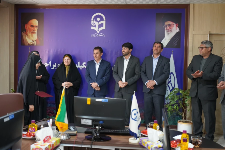 آیین تکریم و معارفه مسئول بسیج دانشجویی پردیس کوثر یاسوج 6