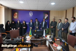 آیین تکریم و معارفه مسئول بسیج دانشجویی پردیس کوثر یاسوج 7