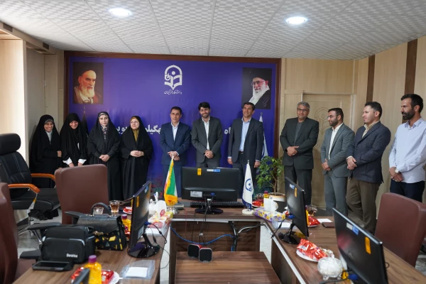 آیین تکریم و معارفه مسئول بسیج دانشجویی پردیس کوثر یاسوج 7