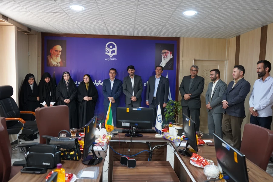 آیین تکریم و معارفه مسئول بسیج دانشجویی پردیس کوثر یاسوج 7